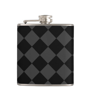 Flasques Diamants noirs et fumés - Élégants et intemporels