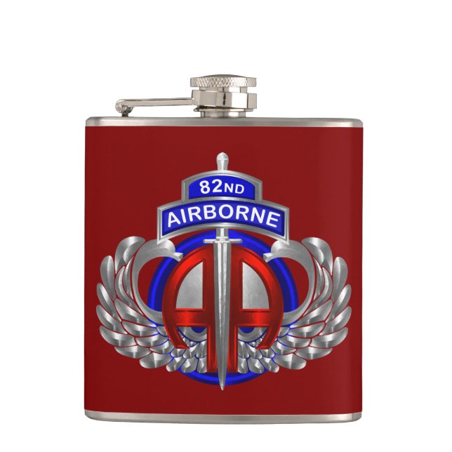 Flasques Division aéroportée 82ème Dagger Div Couleurs (Devant)