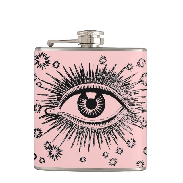 Flasques Docteur mystique Odd Hip Flask Gift d'infirmière (Devant)