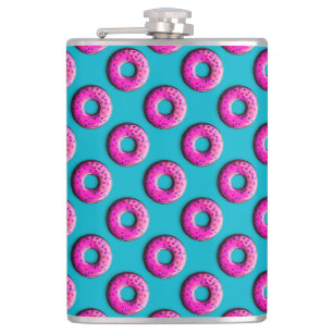 Flasques Donut Pinky avec des arrosages colorés + vos idées