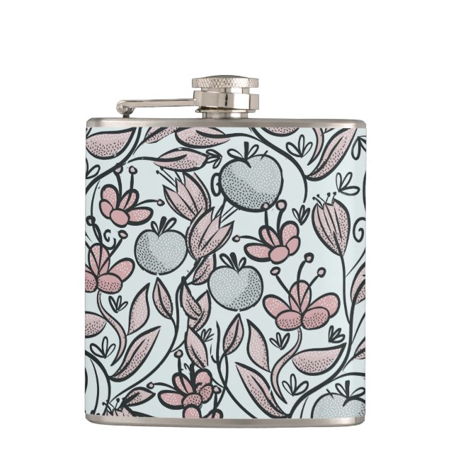Flasques Doodart floral (Devant)
