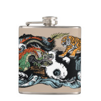 Dragon vert contre Tigre