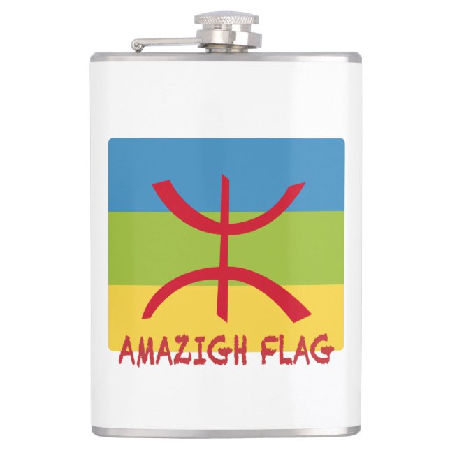 Flasques Drapeau Amazigh - Drapeau Amazigh Drapeau (Devant)