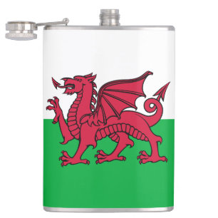 Flasques Drapeau celtique du Dragon rouge du Pays de Galles