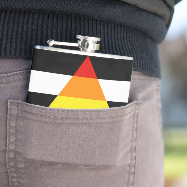 Flasques Drapeau d'allié straight de SlipperyJoe lisse arc- (En situation)