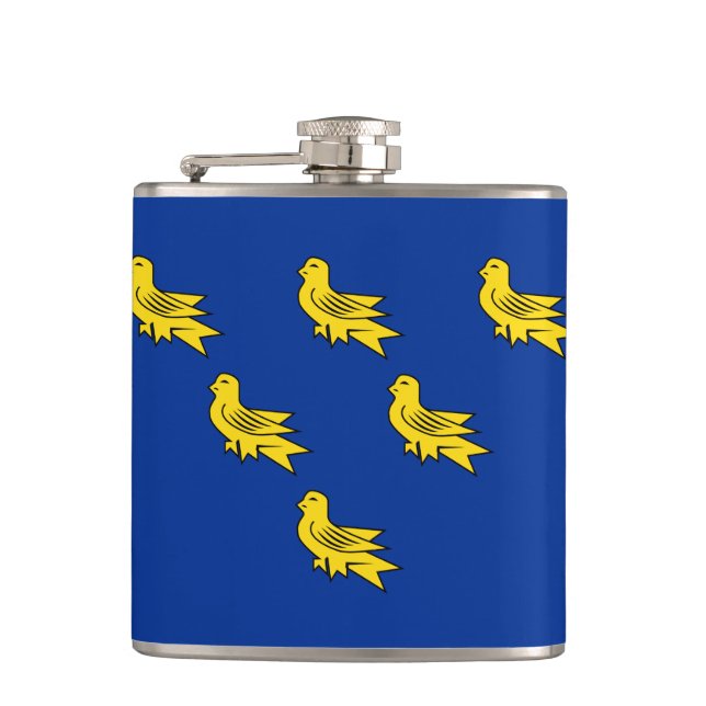Flasques Drapeau de la lampe Sussex (Devant)