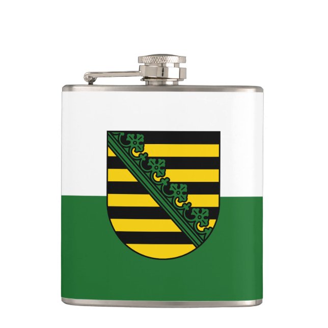 Flasques Drapeau de la poche de hanche de Saxe (Devant)