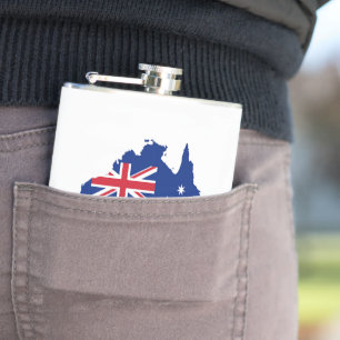 Flasques drapeau de l'Australie