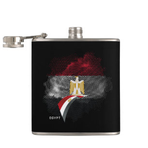 Flasques Drapeau de l'Égypte