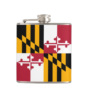 Flasques Drapeau de l'État du Maryland
