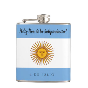 Flasques Drapeau de l'indépendance de l'Argentine