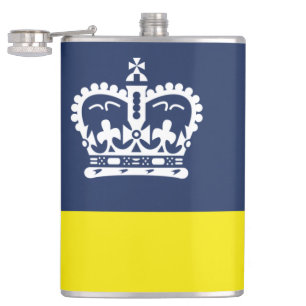 Flasques Drapeau de Regina (Saskatchewan)