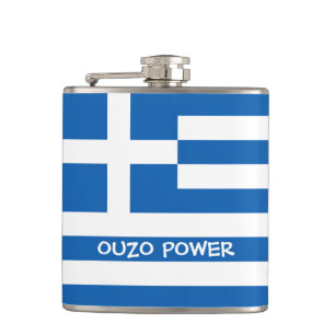 Flasques Drapeau grec