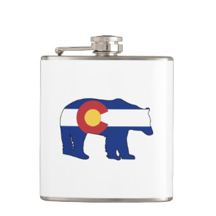 Flasques Drapeau Ours du Colorado