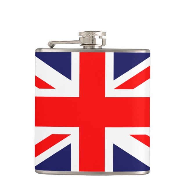 Flasques Drapeau Union Jack - UK (Devant)