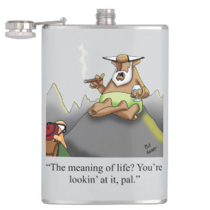 Flasques Drôle Cigar Humour Hip Flask Cadeau