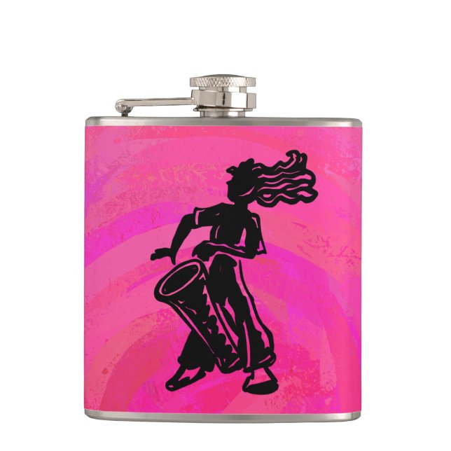 Flasques Drum Boogie Nights New York Hot Pink (Devant)