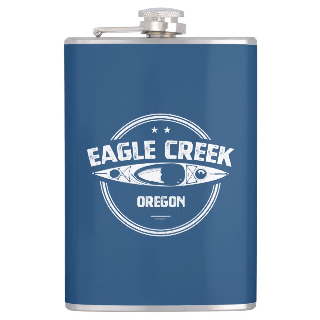 Flasques Eagle Creek Oregon Kayaking (Devant)