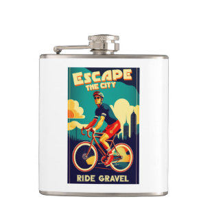 Flasques Échapper À La City Ride Gravel Vélo