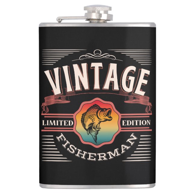 FLASQUES ÉDITION LIMITÉE PÊCHEUR VINTAGE   (Devant)