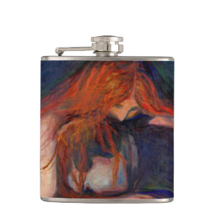 Flasques Edvard Munch - Vampire / Amour et douleur