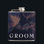 Flasques Élégant Boho foncé violet Rose Gold Groomsmen<br><div class="desc">Elégant Boho foncé violet Rose or Groomsmen Flask #pampasgrass #jungleMarriage #jungleinvitation #coralMarriage #weddingmenu #désertwedding #lasvegasWedding #terracottaMarriage #peachMarriage #pampasweddingmenu #pampas #terracotta #coral #peach #naturalMarriage #driedgrass #driedpampas mariage abisabimariage #nature</div>