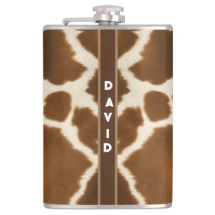 Flasques Élégante Vache Faux Cuir Collection moderne