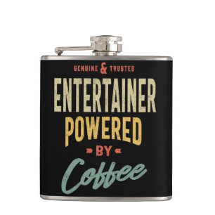 Flasques Entertainer Job Title Hommes Cadeau Femme