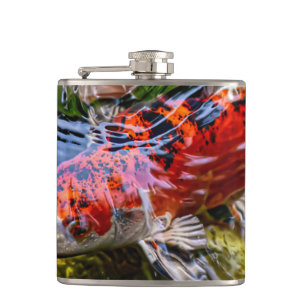 Flasques Étang japonais de poissons Koi