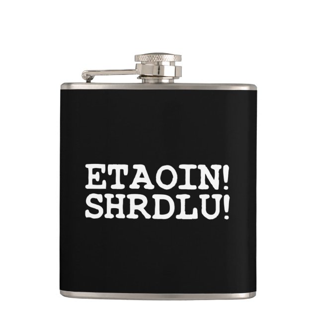 FLASQUES ETAOIN ! SHRDLU ! (Devant)