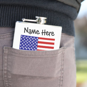 Flasques États-Unis d'Amérique Personnalisé