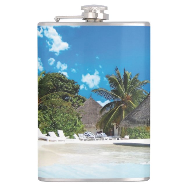 Flasques Exotic Beach (Devant)
