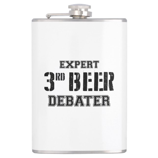 Flasques Expert Troisième Débat De Bière (Devant)