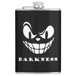 Flasques Face monstre sombre