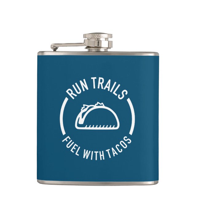 Flasques Faire Fonctionner Les Sentiers Avec Des Tacos (Devant)