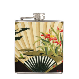 Flasques Fan orientale sertie par replis avec la conception