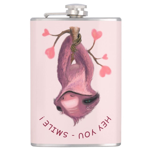 Flasques Fantaisie - Texte personnalisé (Devant)