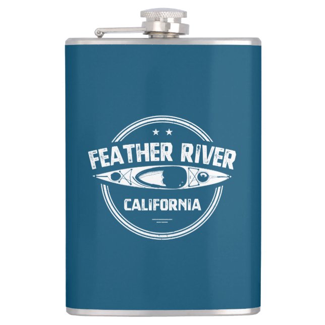 Flasques Feather River, Californie (Devant)