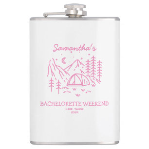 Flasques Fête de Bachelorette de Camping Mignon Moderne Nat