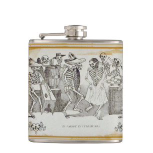 Flasques Fête des morts - Fiole de José Posada