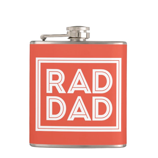 Flasques Fête des pères - Rad Dad (Devant)