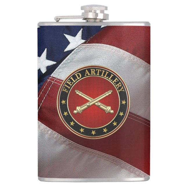 Flasques Field Artillery Branch Insignia Special Edition (Devant)