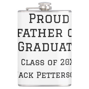 Flasques Fier père de la classe de diplômés de 20XX ajouter