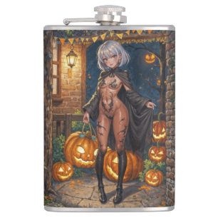 Flasques Fille d'anime d'Halloween Trick or Treat Body Pain