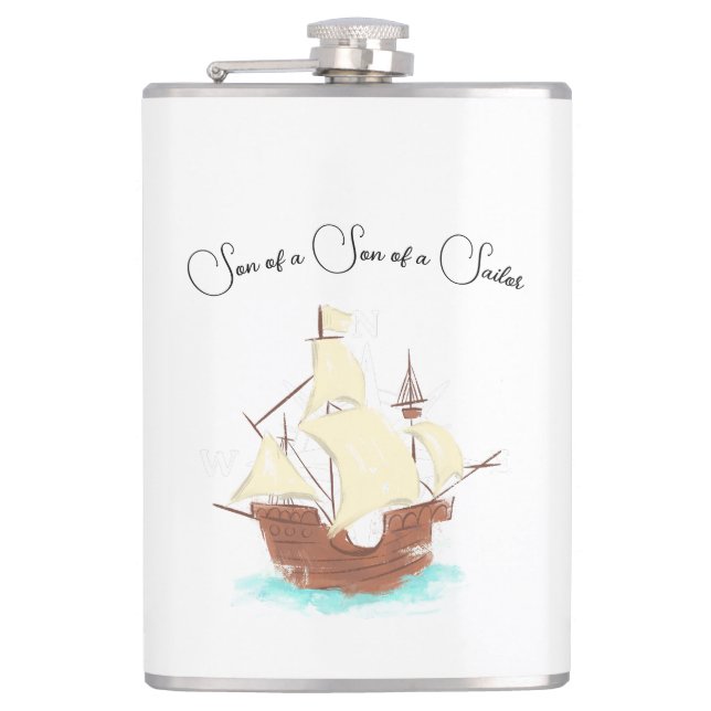 Flasques Fils d'un fils de marin pirate (Devant)