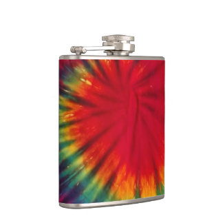 Flasques Fiole d'alcool Tie Dye