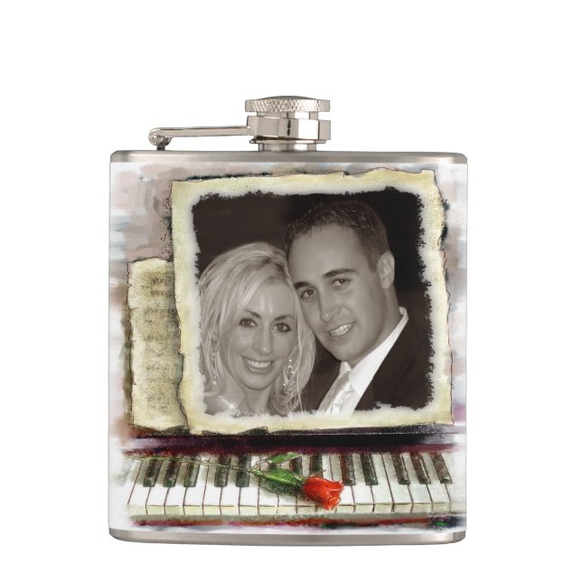 Flasques Fiole enrobée 5 cadre photo (Devant)