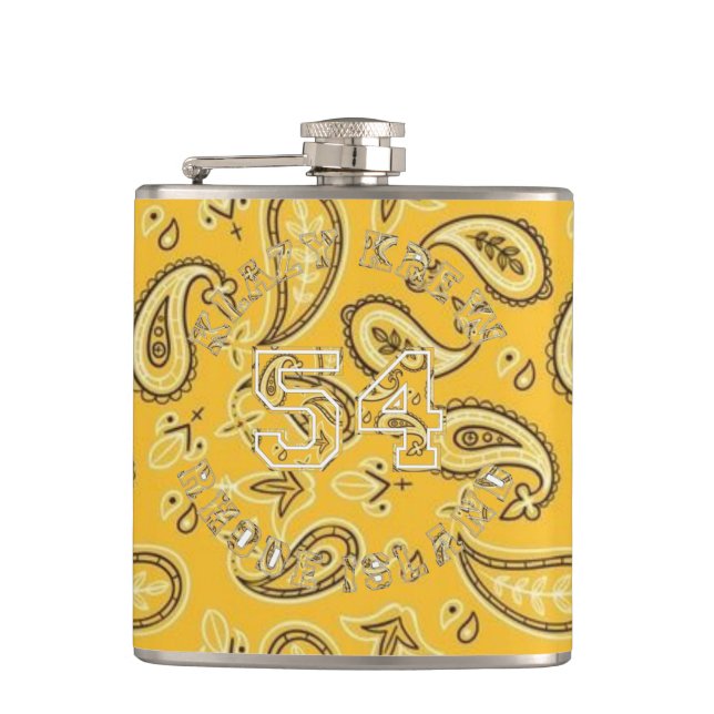 Flasques Fiole enveloppée de vinyle (Devant)