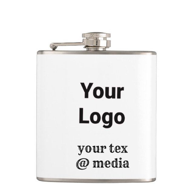 Flasques Fiole enveloppée de vinyle (Devant)