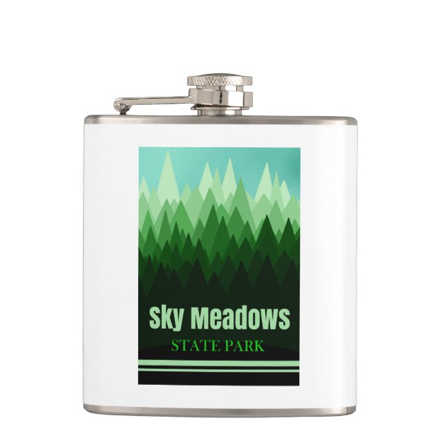 Flasques Fiole enveloppée de vinyle (Devant)